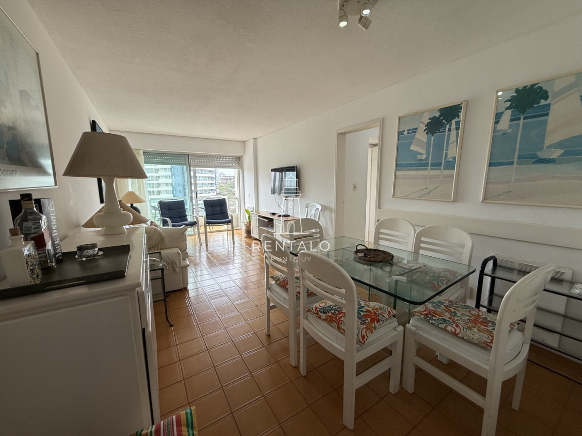 Apartamento ID.962 - Alquiler invernal apartamento 2 dormitorios y dos baños con vista al mar Punta del este