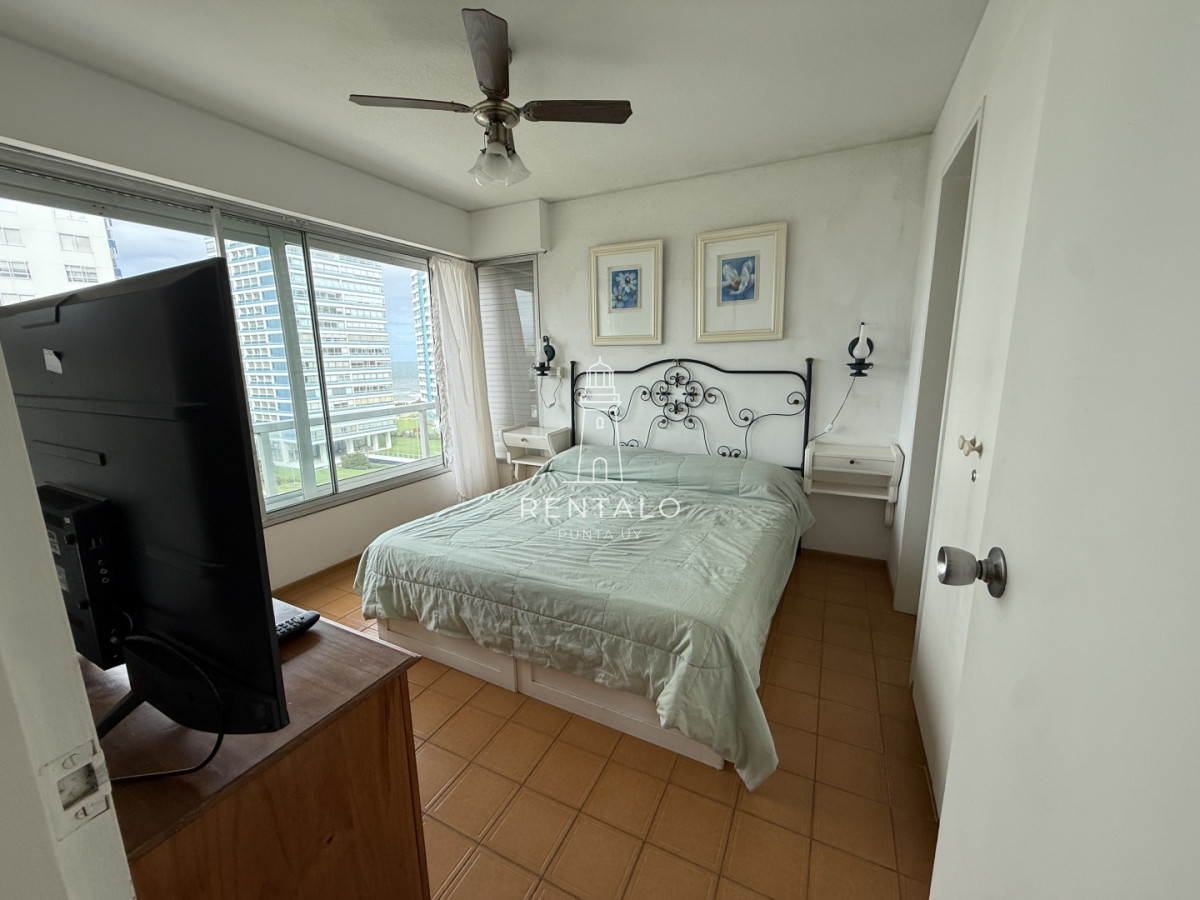 Apartamento ID.962 - Alquiler invernal apartamento 2 dormitorios y dos baños con vista al mar Punta del este