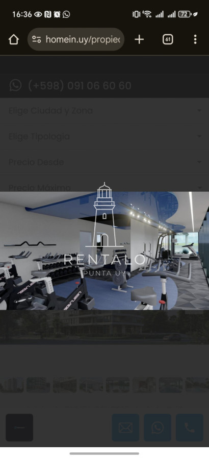 Apartamento ID.928 - Departamento en venta de 2 dormitorios sin muebles a estrenar full amenities 