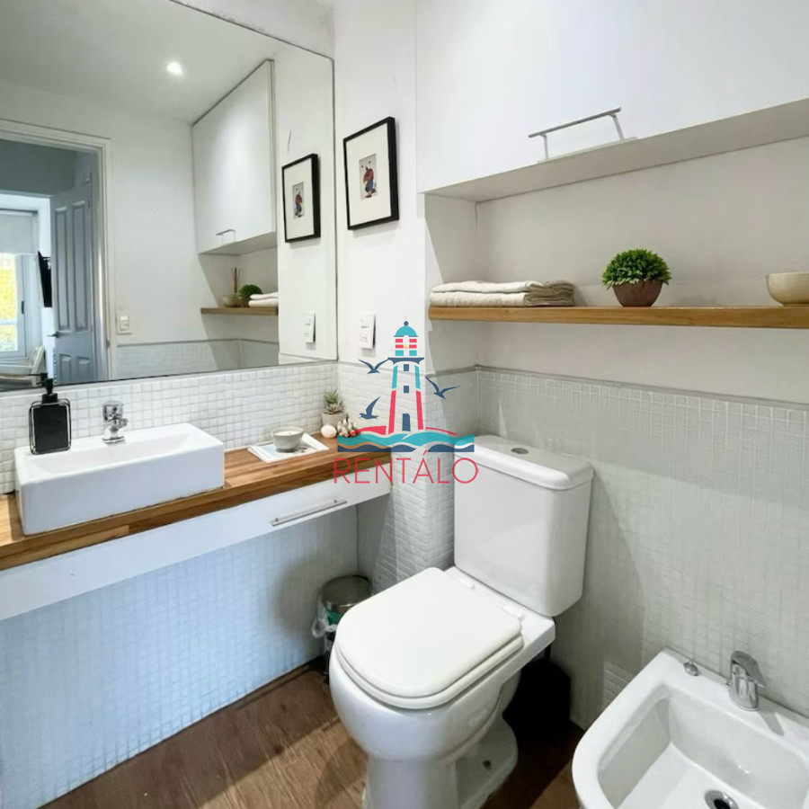 Apartamento ID.445 - Alquiler anual en Punta del este de 2 dormitorios 
