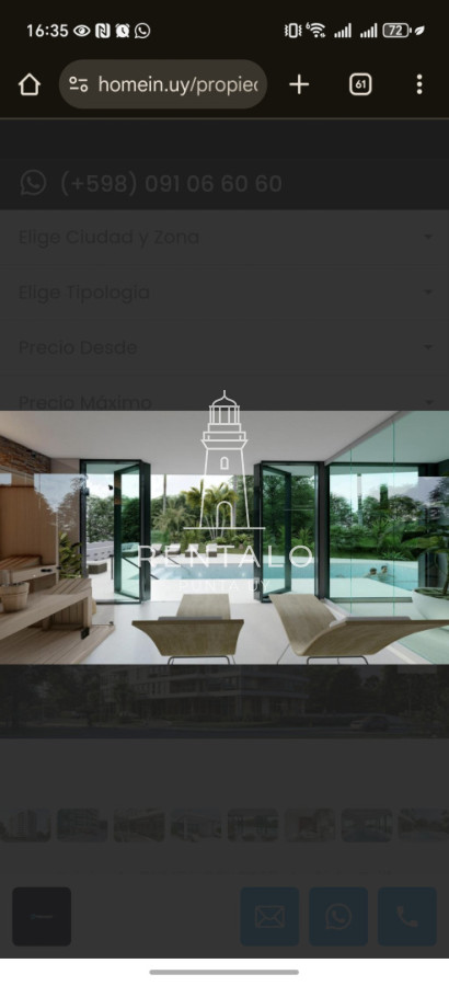 Apartamento ID.928 - Departamento en venta de 2 dormitorios sin muebles a estrenar full amenities 