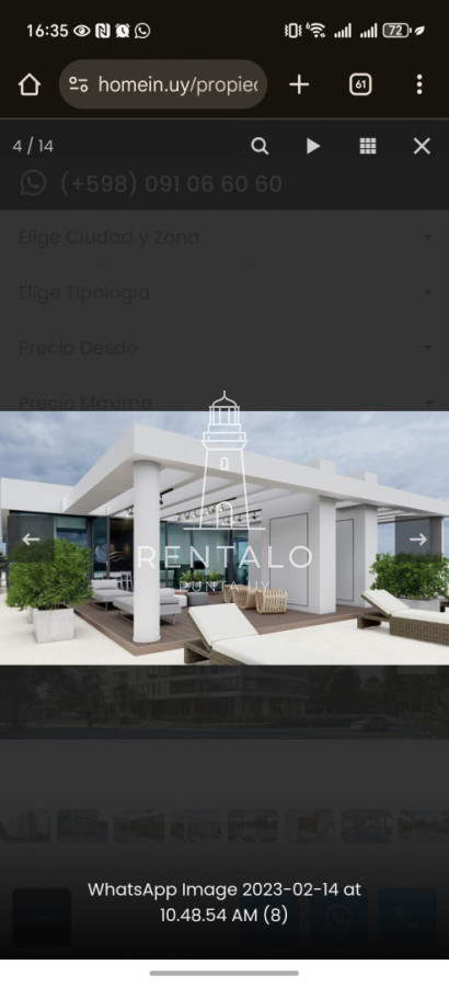 Apartamento ID.928 - Departamento en venta de 2 dormitorios sin muebles a estrenar full amenities 