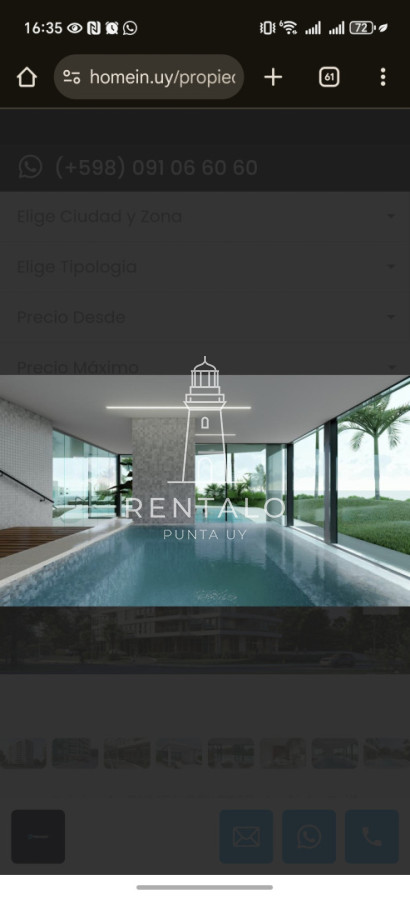 Apartamento ID.928 - Departamento en venta de 2 dormitorios sin muebles a estrenar full amenities 