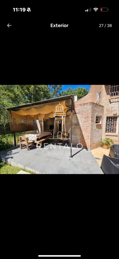 Casa ID.547 - Casa en alquiler en Punta del este de 5 dormitorios con piscina 