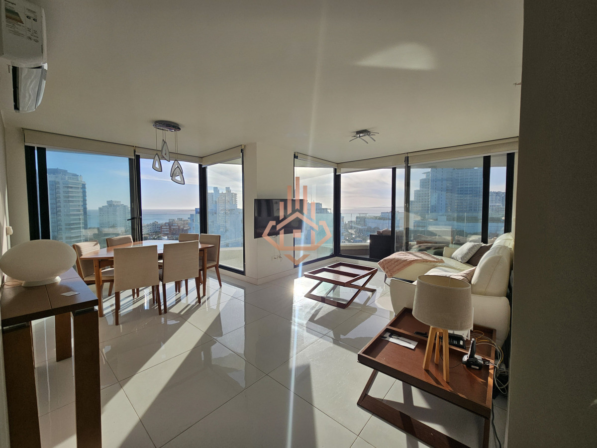 SE VENDE HERMOSO DEPARTAMENTO DE 3 DORMITORIOS EN PISO 10 FULL AMENITIS - LUX684A