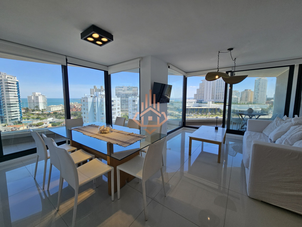 SE VENDE HERMOSO DEPARTAMENTO PISO 9 CON 3 DORMITORIOS EN SUITE - LUX774A
