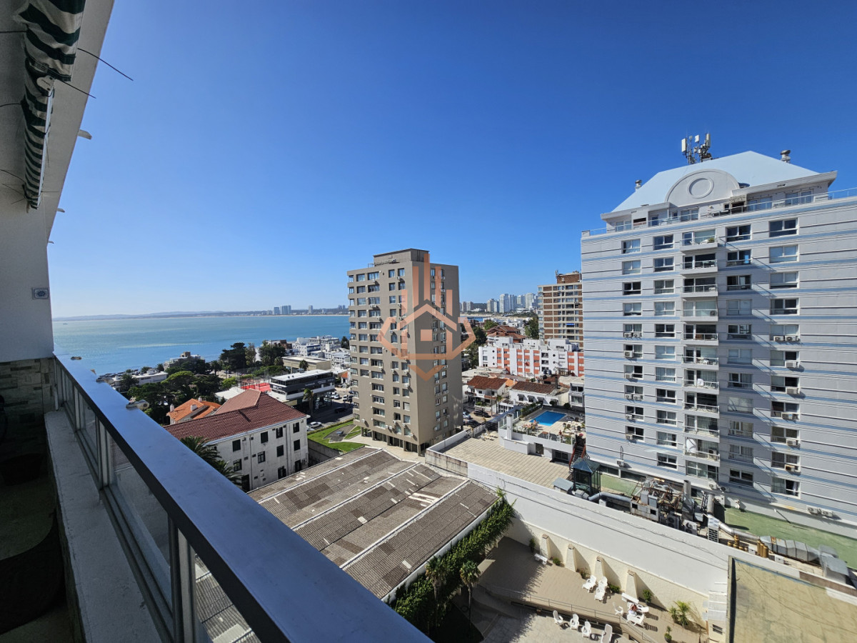 SE VENDE DEPARTAMENTO DE UN DORMITORIO CON VISTA AL MAR BALCON EN PENINSULA - LUX21099089A