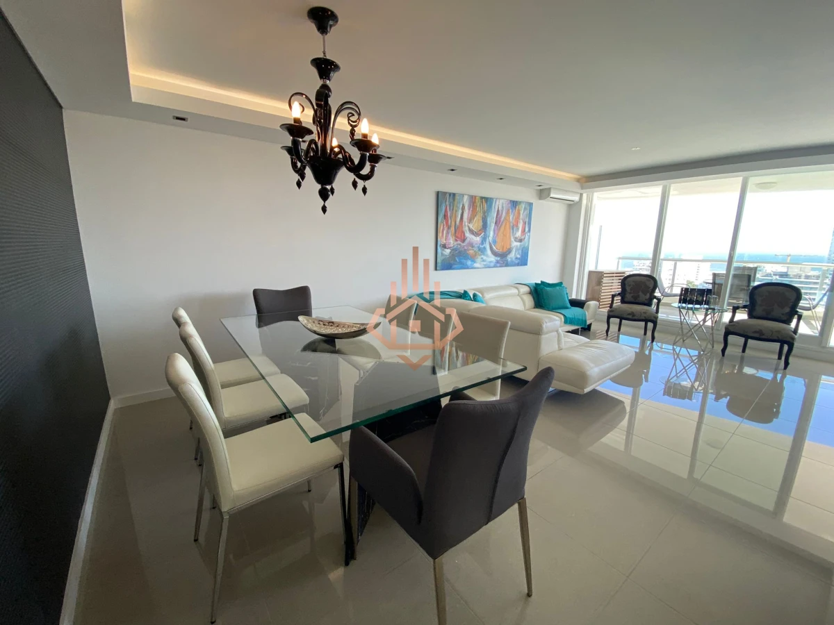Venta depto 3 suites con vista al Mar. Piso Alto. Torre de Alta CategorÃ­a.
