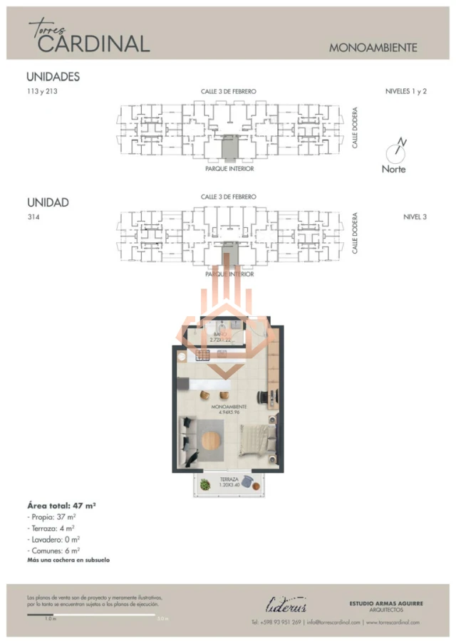 Alquiler Monoambiente