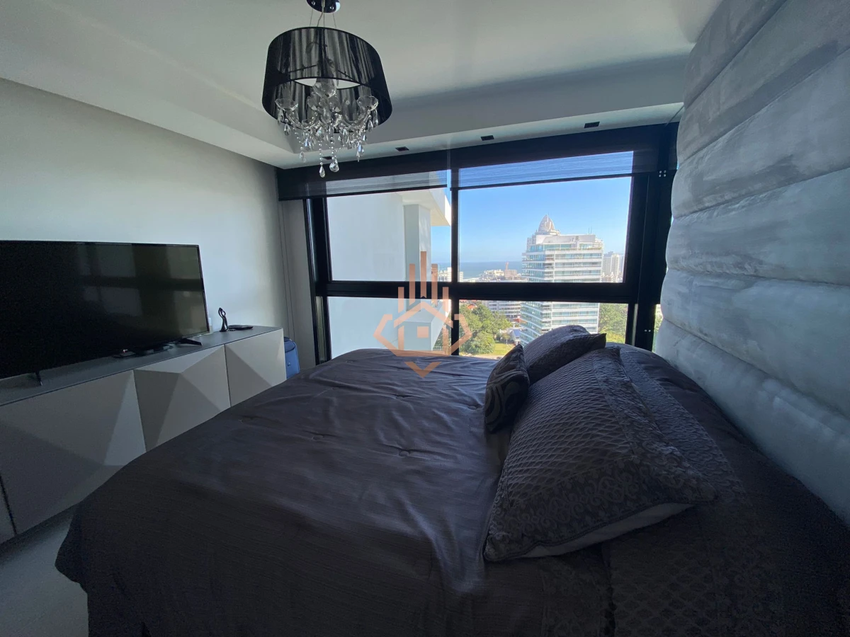 Venta depto 3 suites con vista al Mar. Piso Alto. Torre de Alta CategorÃ­a.