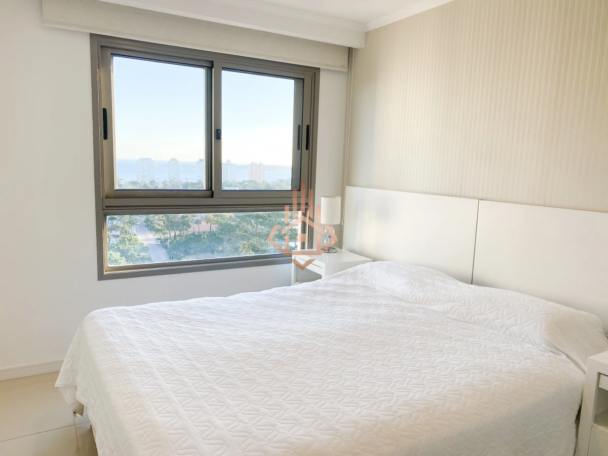 Venta departamento de 2 dormitorios + Vista al Mar. Piso alto.