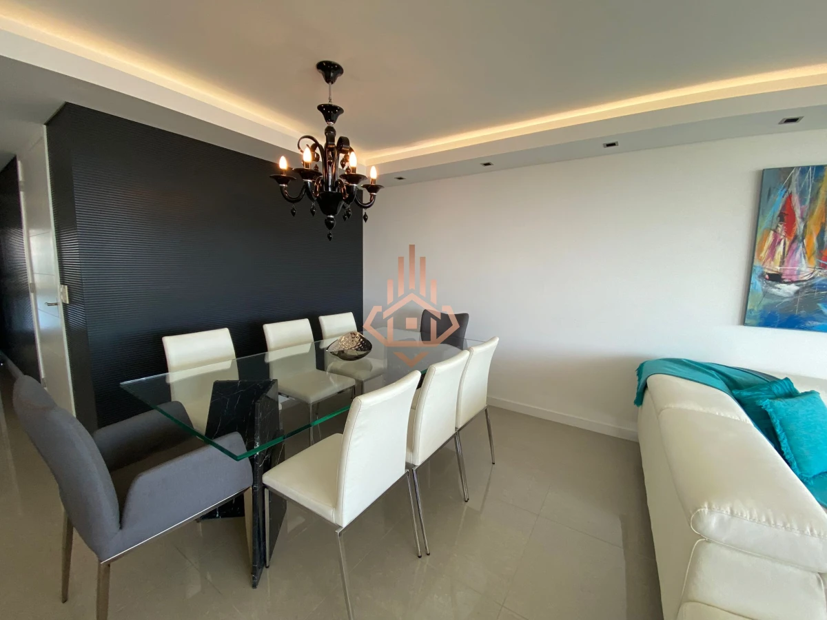 Venta depto 3 suites con vista al Mar. Piso Alto. Torre de Alta CategorÃ­a.