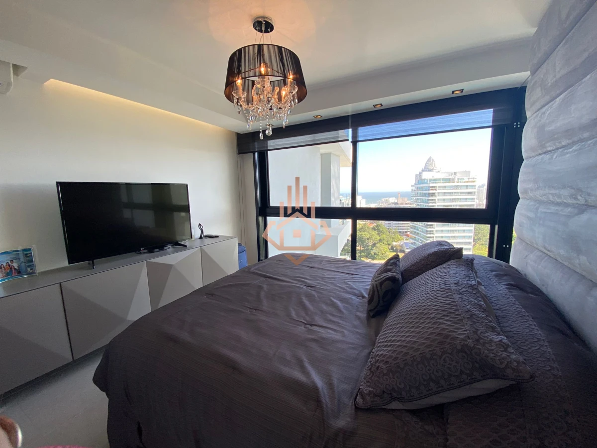 Venta depto 3 suites con vista al Mar. Piso Alto. Torre de Alta CategorÃ­a.