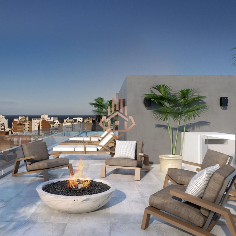 1 Dormitorio Frente al Golf, Pta Carretas, Domus