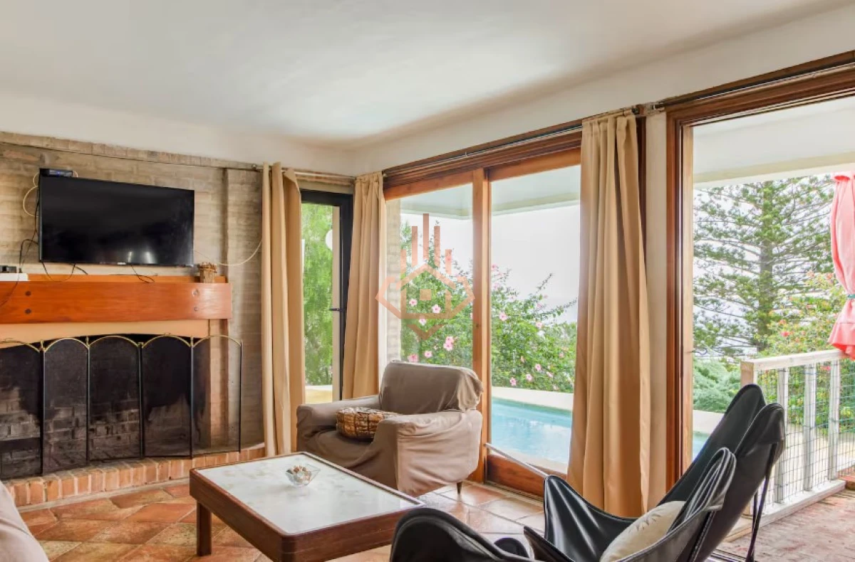 Location saisonnière - Maison à Punta Ballena avec vue sur la baie de Portezuelo - Photo 1