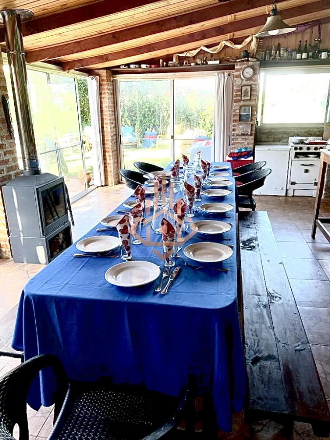 Alquiler de Temporada Casa 4 dormitorios y piscina climatizada a 500 metros del mar