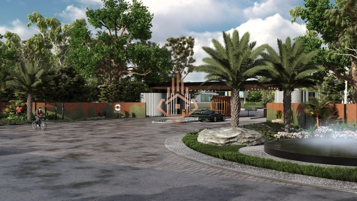 Venta de terrenos en barrio privado aura sumergidos en el bosque y el jardín