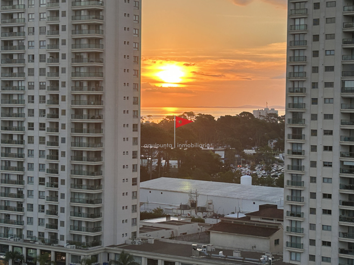 Apartamento ID.252 - Apartamento en venta 2 dorm en torre tressesenta Punta del Este 