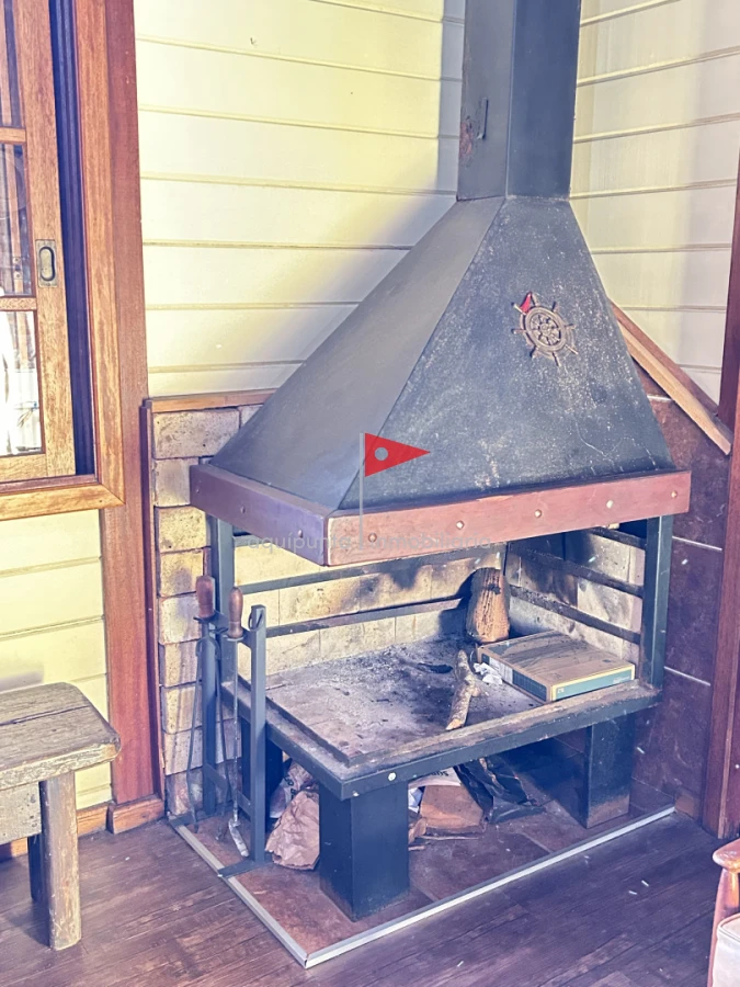 Casa ID.255 - Venta cabaña madera en Punta fría 2 dorm 2 baños excelente vista mar