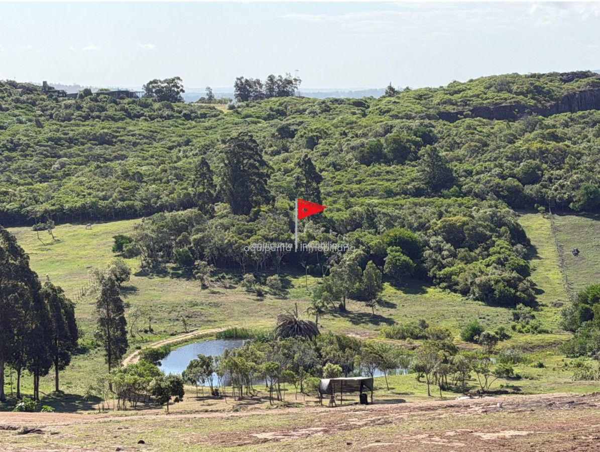 Chacra ID.128 - Chacra con tajamar y vista al mar Piriapolis (2)