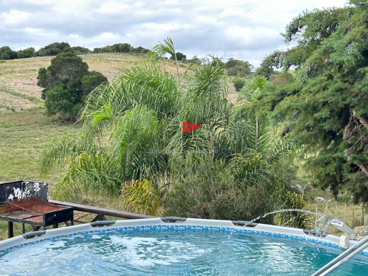 Chacra ID.279 - Venta hermosa Chacra Minas con casa y galpón 