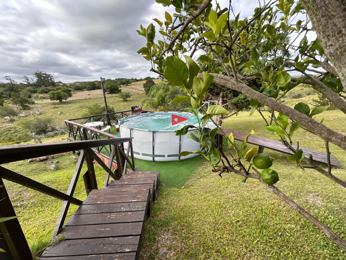 Chacra ID.279 - Venta hermosa Chacra Minas con casa y galpón 