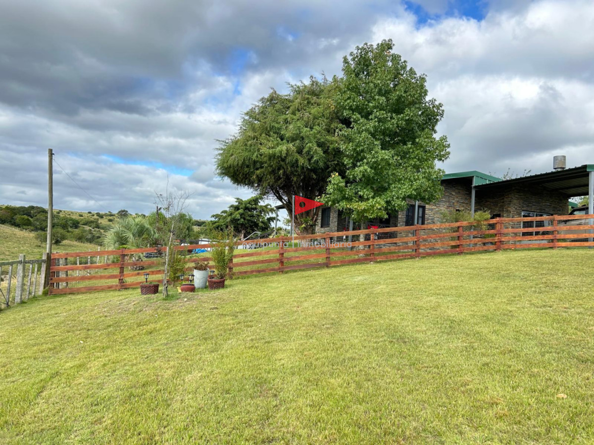 Chacra ID.279 - Venta hermosa Chacra Minas con casa y galpón 