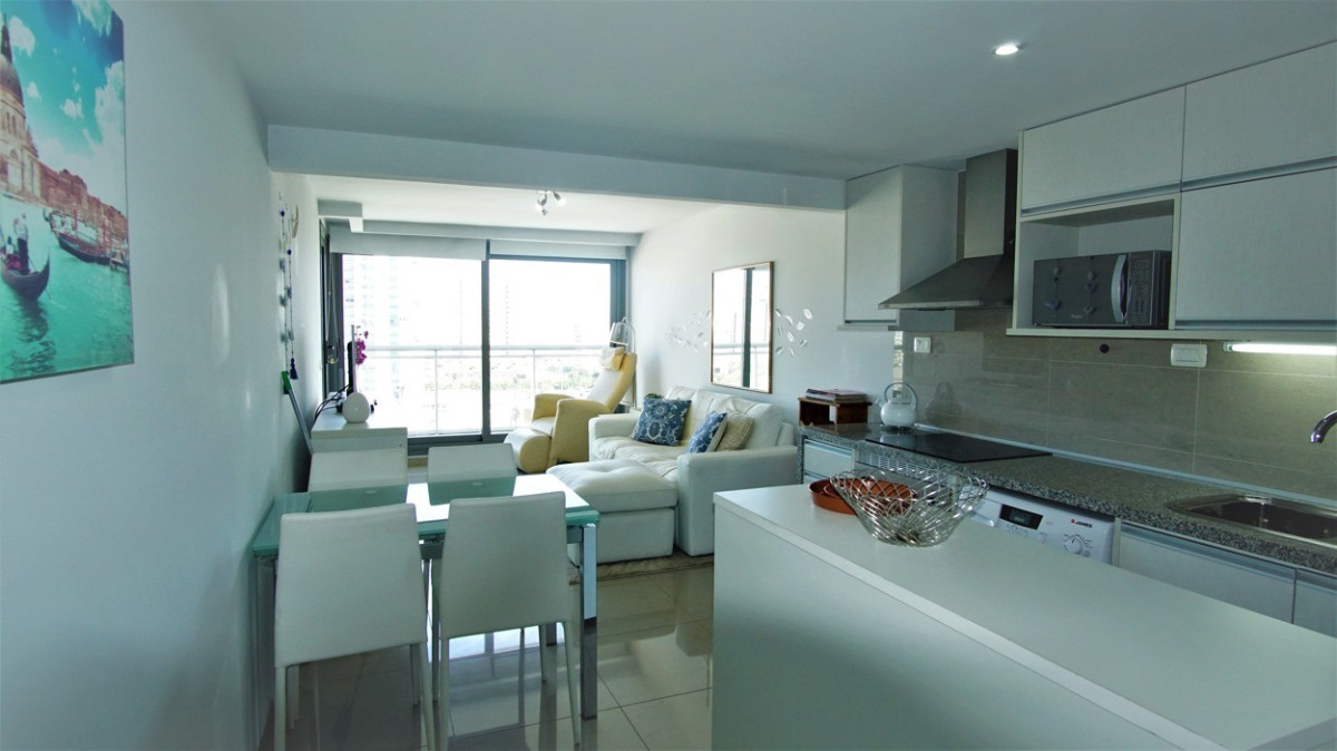 Apartamento ID.426 - Moderno Apartamento 1 dormitorio y medio, a metros del mar, Onix, Punta del Este