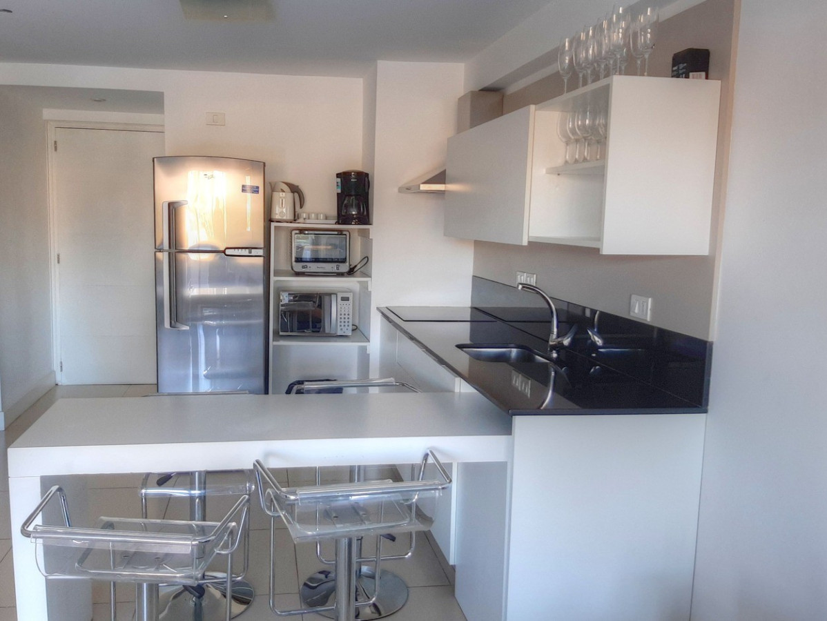 Apartamento ID.598 - Cómodo apartamento 1 dormitorio y medio, Unique, Punta del Este.
