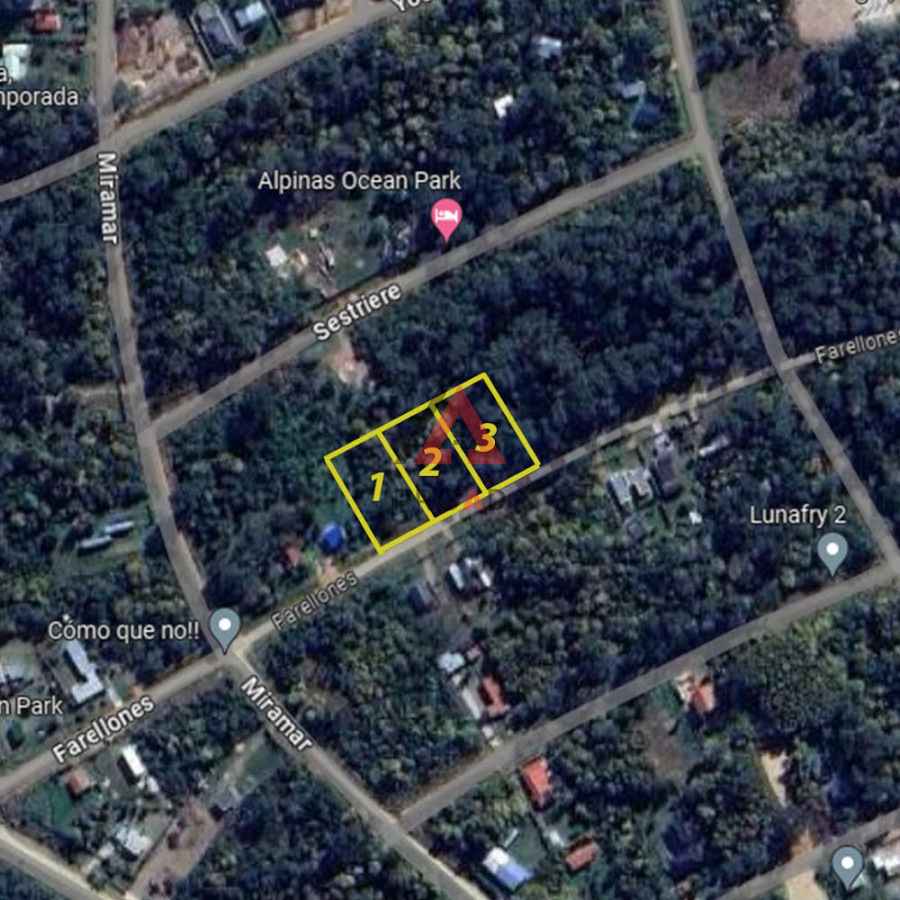 Terreno ID.28 - Terreno en venta en Ocean park Vegetación nativa 