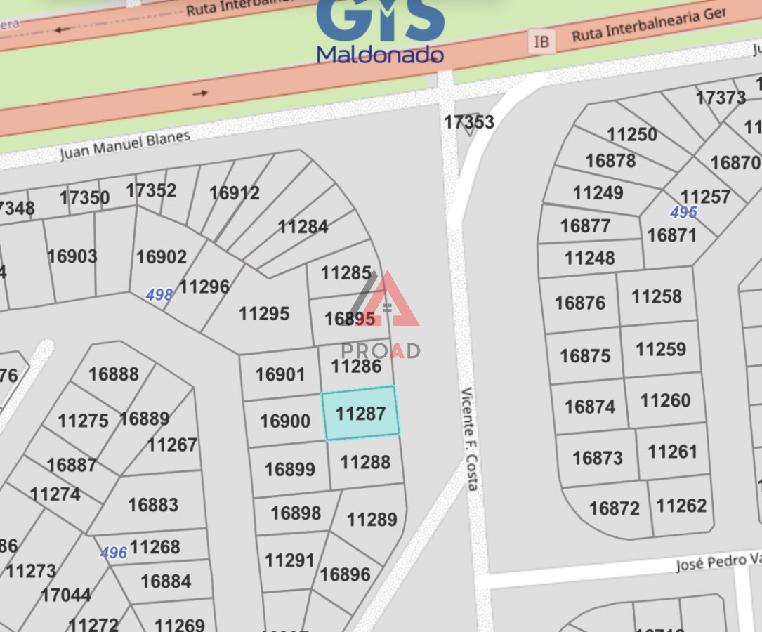 Terreno ID.120 - Terreno en venta en sauce de portezuelo avenida principal y ruta