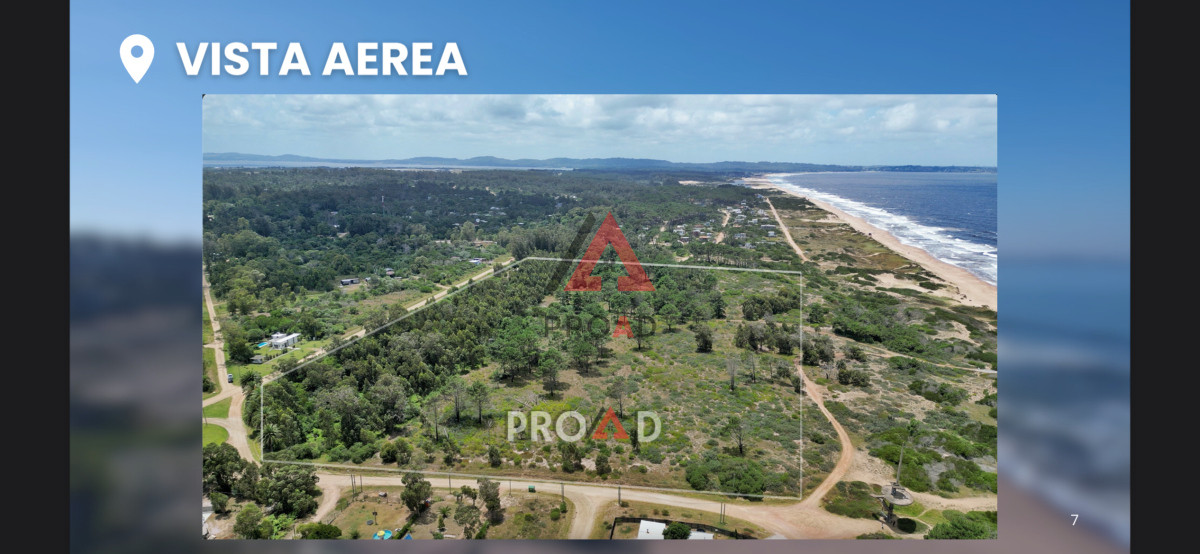 Terreno ID.23 - Lote de 7 hectareas frente al mar, perfecto para proyecto!