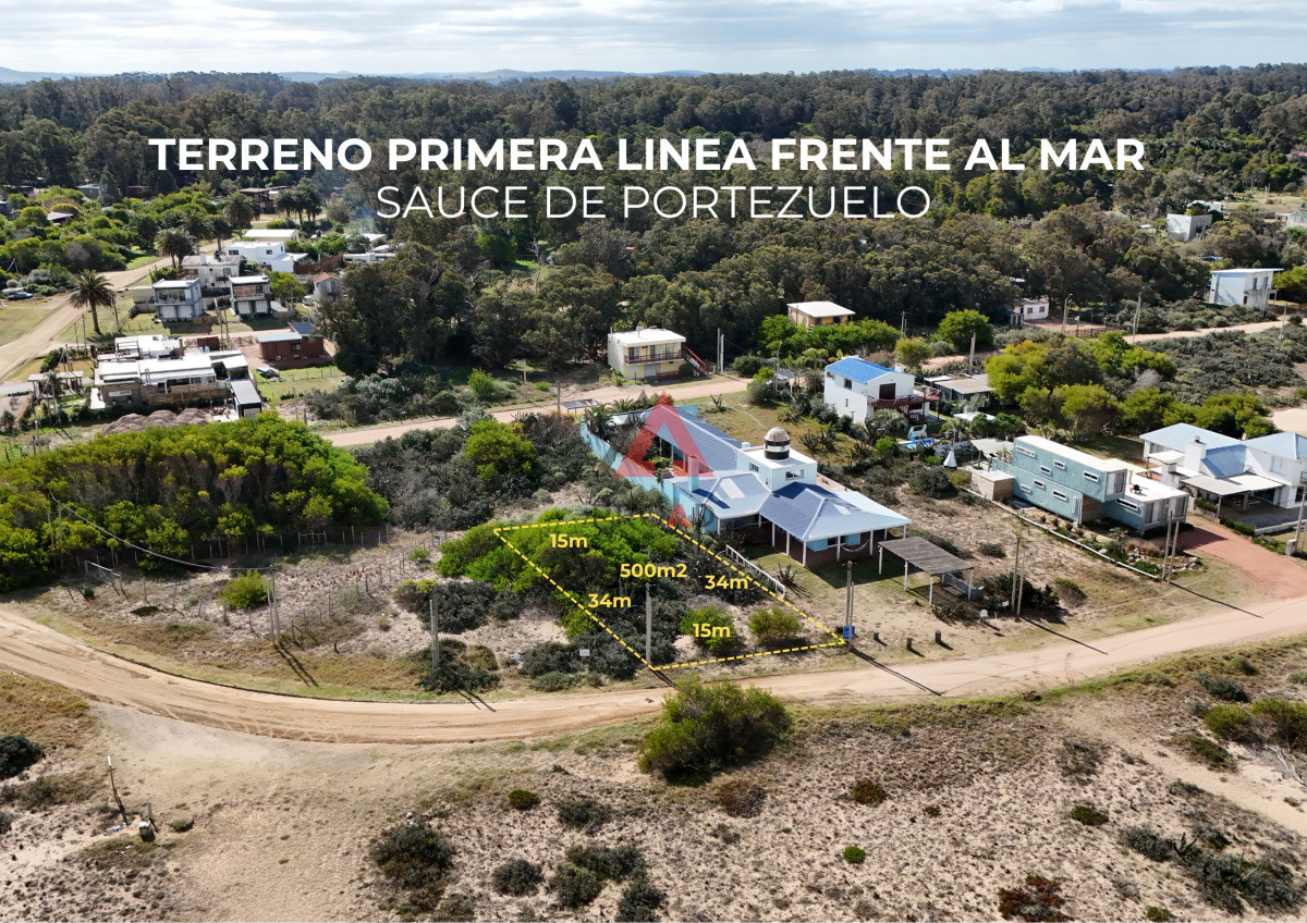Terreno ID.32 - Terreno primera linea frente al mar en Sauce de Portezuelo