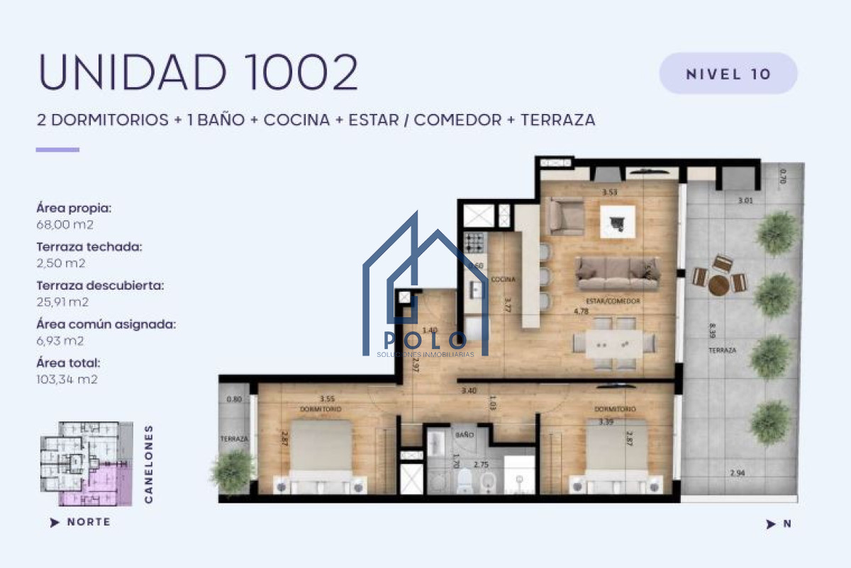 Apartamento ID.12 - Monoambiente Nouveau Soho