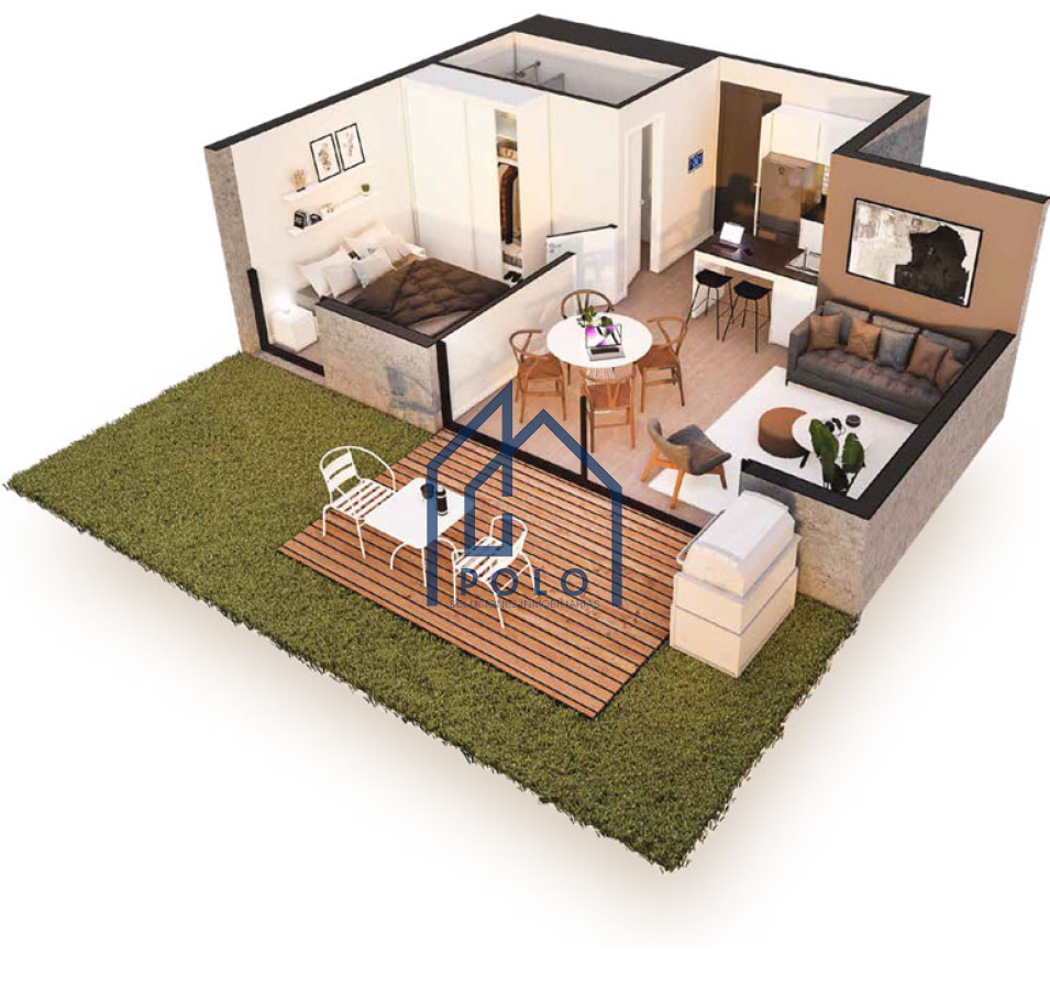 Apartamento ID.61 - Apartamento 1 dormitorio en Parque Batlle