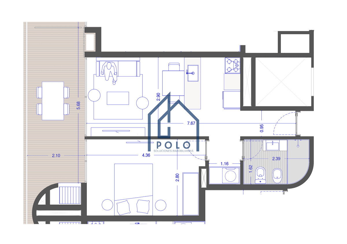 Apartamento ID.52 - Apartamento en Ciudad de la Costa, Ciudad de la Costa