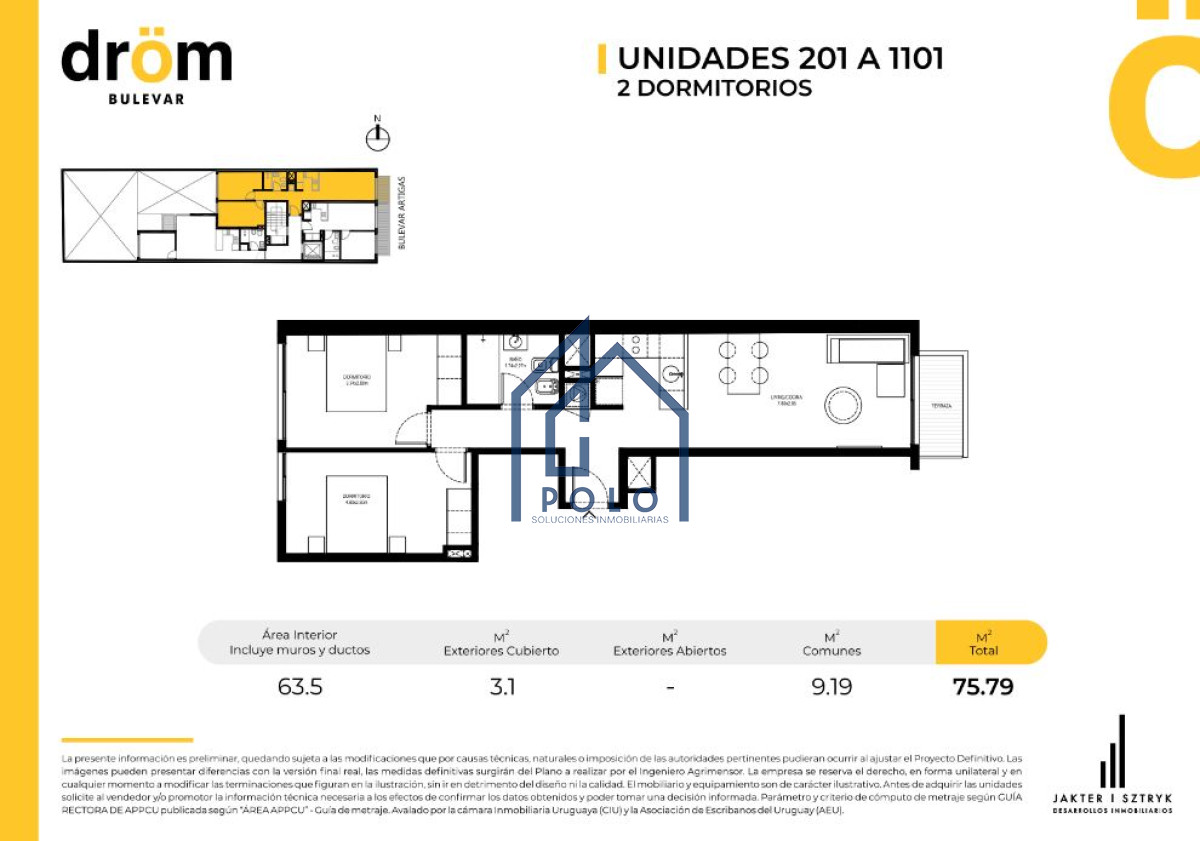 Apartamento ID.67 - Venta Apartamento 2 dormitorios en Tres Cruces