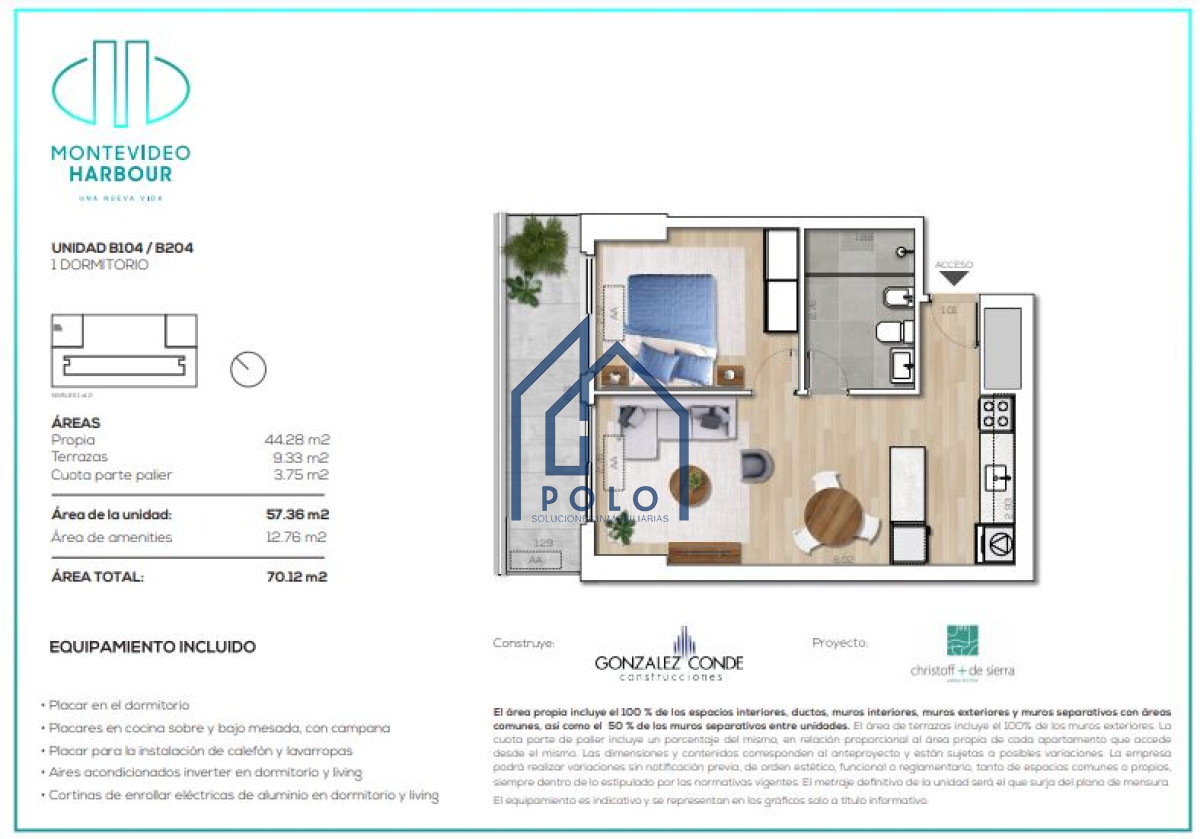Apartamento ID.79 - Montevideo Harbour, Bahía de Montevideo