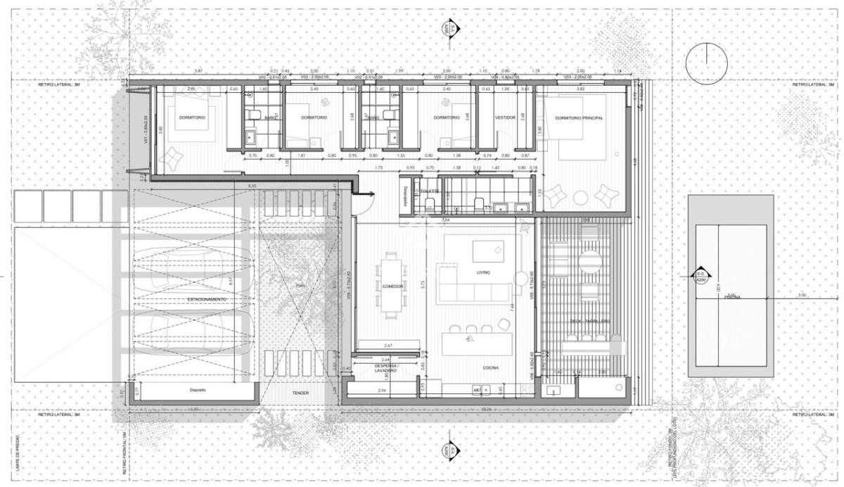 Casa ID.5676 - Moderla y lujosa Casa a estrenar 4 dormitorios Distrito 52, Proyecto en Pozo