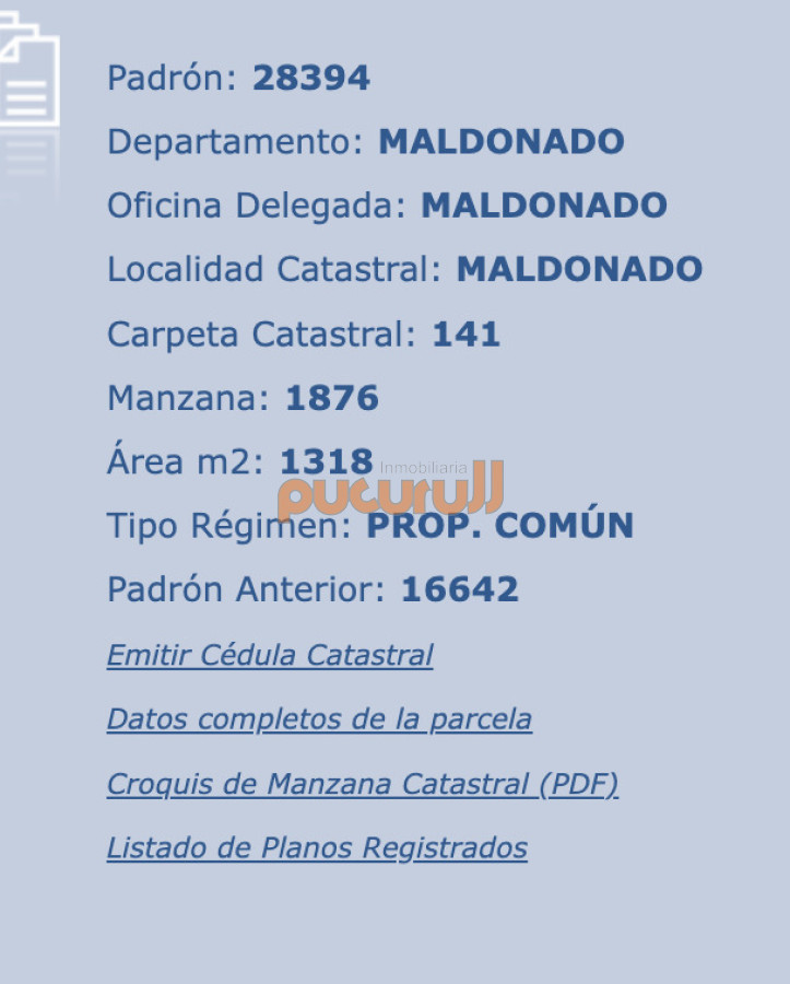 Terreno ID.2720 - Terreno 1318 m2 Apto PB+4 FOT 250 ANV