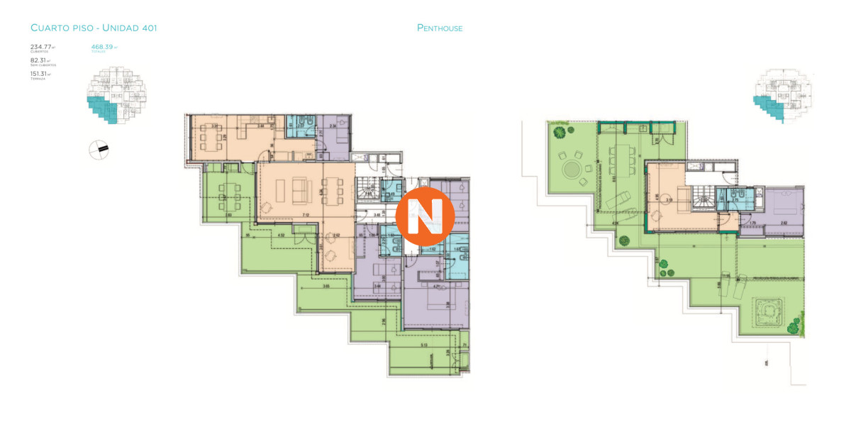 Apartamento Ref.225131 - Pent House de Lujo en Manantiales 