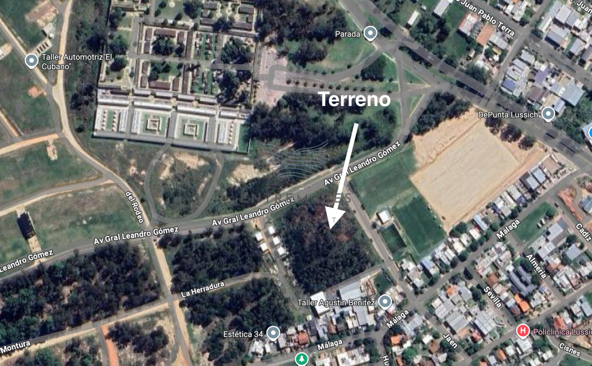 Terreno ID.352 - Terreno media manzana Lussich y Leandro Gomez - Proyecto comercial + Viviendas