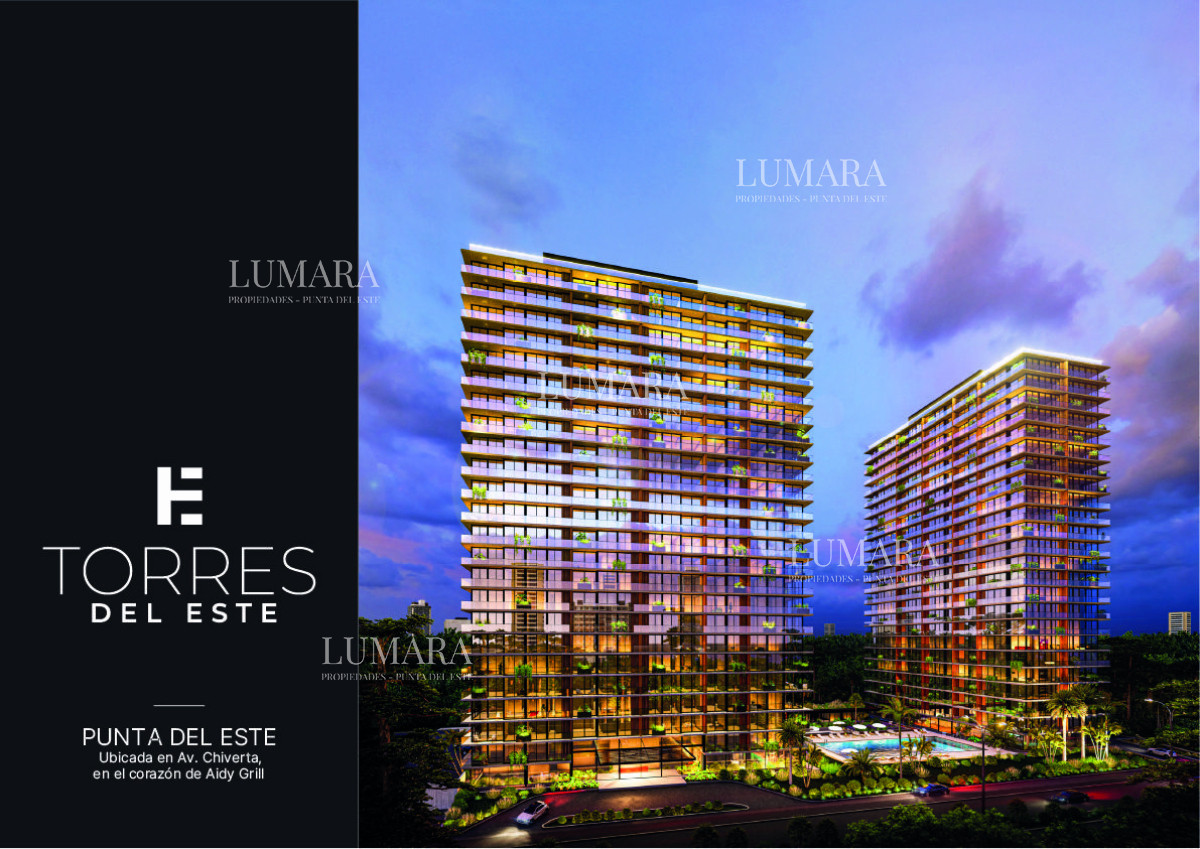 Apartamento ID.1974 - Torres del Este excelente orientación y vistas en piso 10 