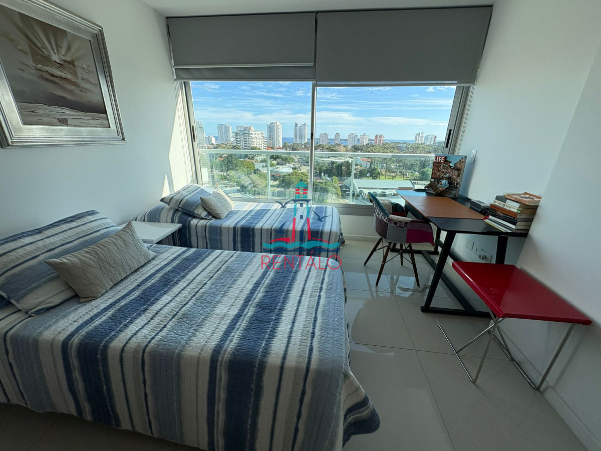 Apartamento ID.257 - Apartamento de 2 dormitorios  en venta Punta del Este con excelentes vistas y amenities