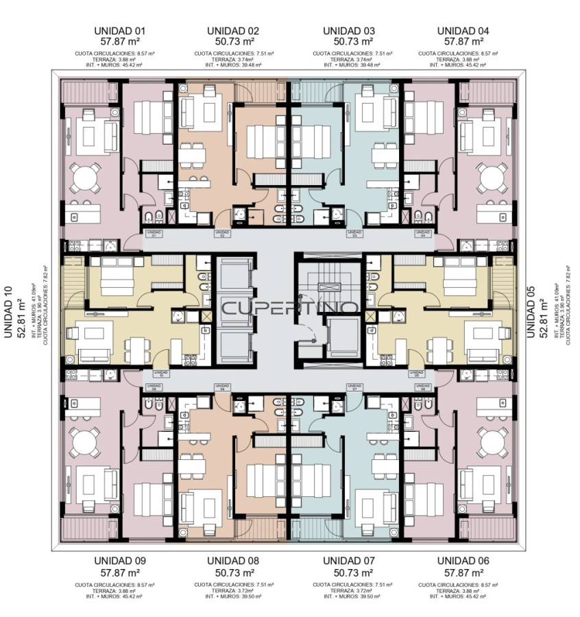 Apartamento 1 Dormitorio Ocean Drive Country Estrenar — foto 9