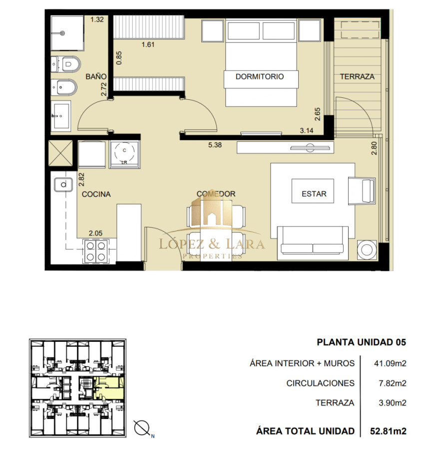 Apartamento ID.273 - Apartamento 1 Dormitorio Ocean Drive Country Estrenar