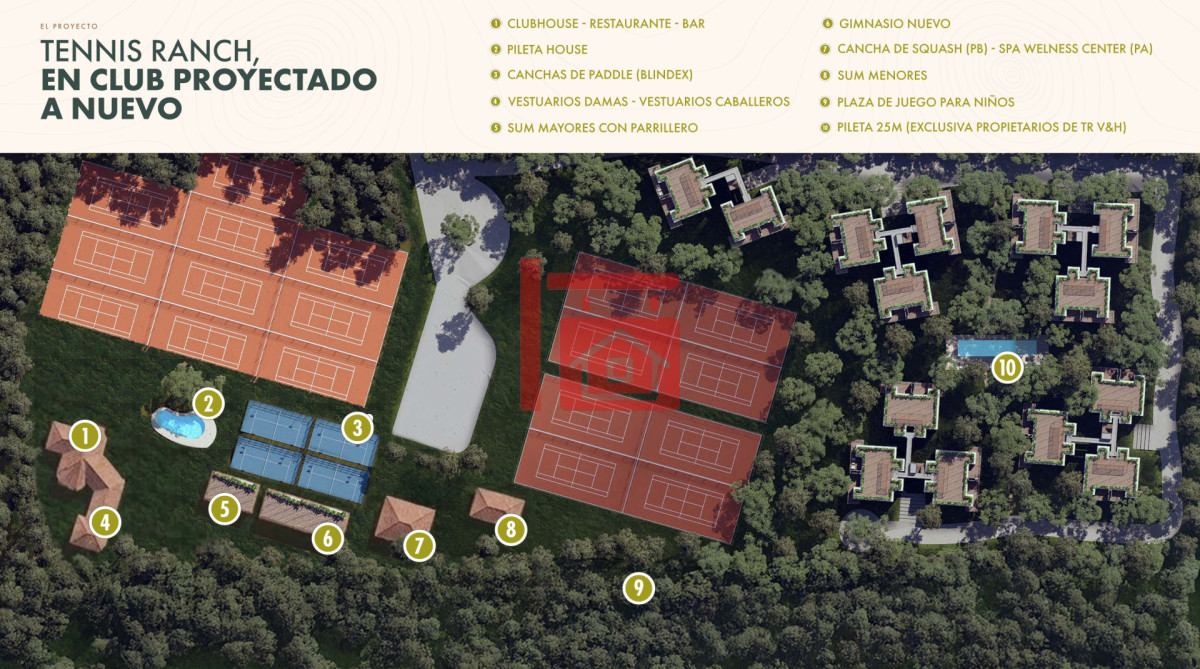Casa ID.111 - Chalet en Tenis Ranch en Alquiler Anual 3500 usd 