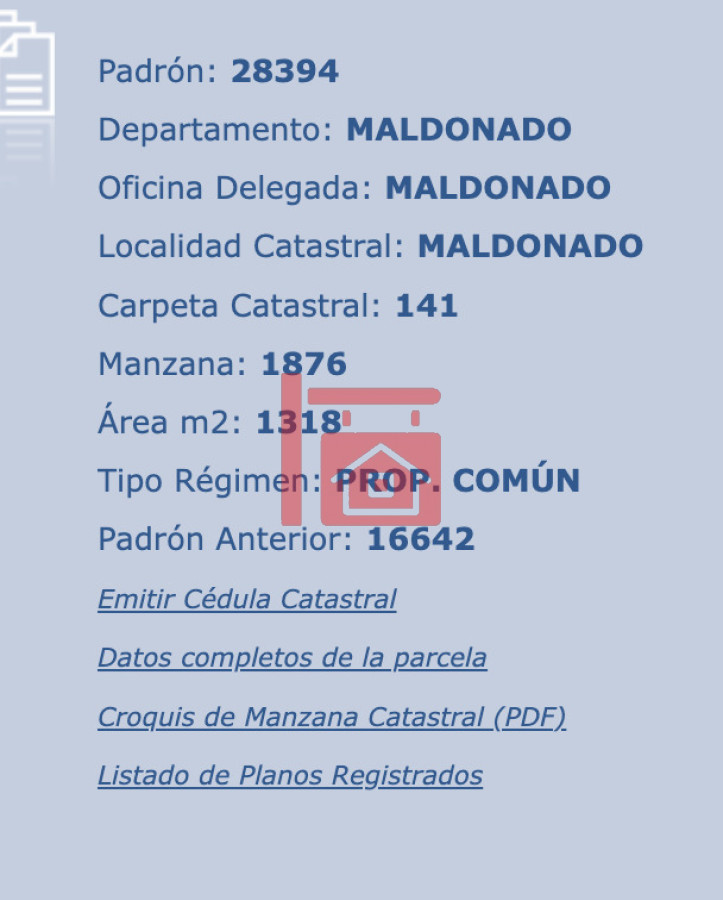 Terreno ID.277 - Terreno 1318 m2 Jardines de Pinares Apto PB+4 FOT 250 ANV