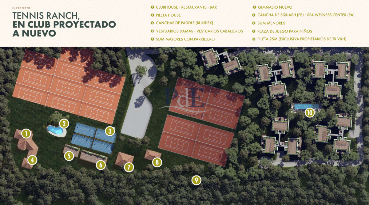 Chalet en Tenis Ranch en Alquiler Anual 3500 usd  - Imagen 1