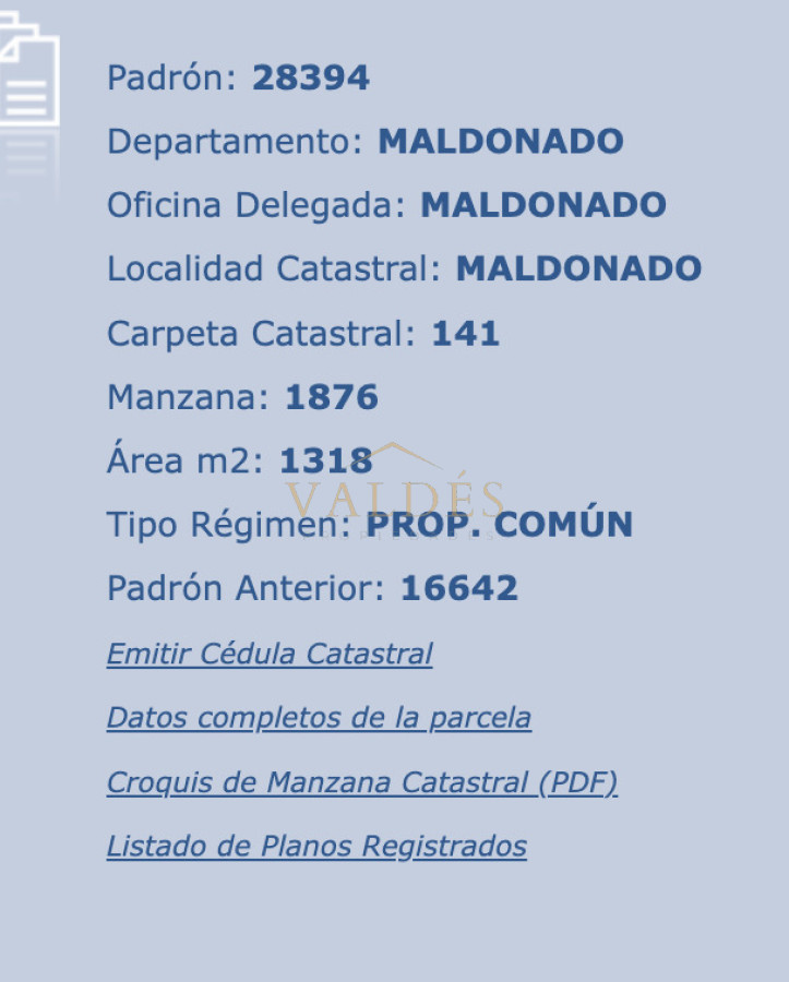 Terreno ID.5057 - Terreno 1318 m2 Apto PB+4 FOT 250 ANV
